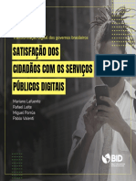 Transformacao Digital Dos Governos Brasileiros Satisfacao Dos Cidados Com Os Servicos Publicos Digitais