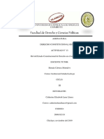 Rol Del Estado Constitucional de Derecho en El Mundo de Hoy en Día