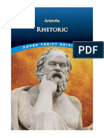 0486437930-Rhetoric by Aristotle