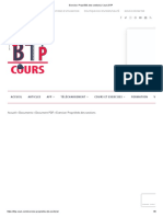 Exercice_ Propriétés des sections _ Cours BTP