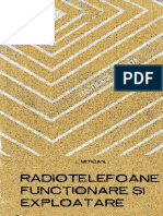 Radiotelefoane - Functionare Si Depanare (I. Mitican) (1979)