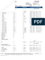 Estudio Resultado Valores de Referencia Unidades