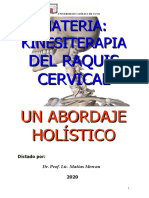 Apunte Kinesiterapia Del Raquis Cervical 2020