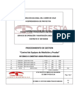 Proc Control de Equipos y Medicion