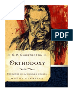 Orthodoxy - G. K. Chesterton