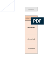 Matriz de Alternativas