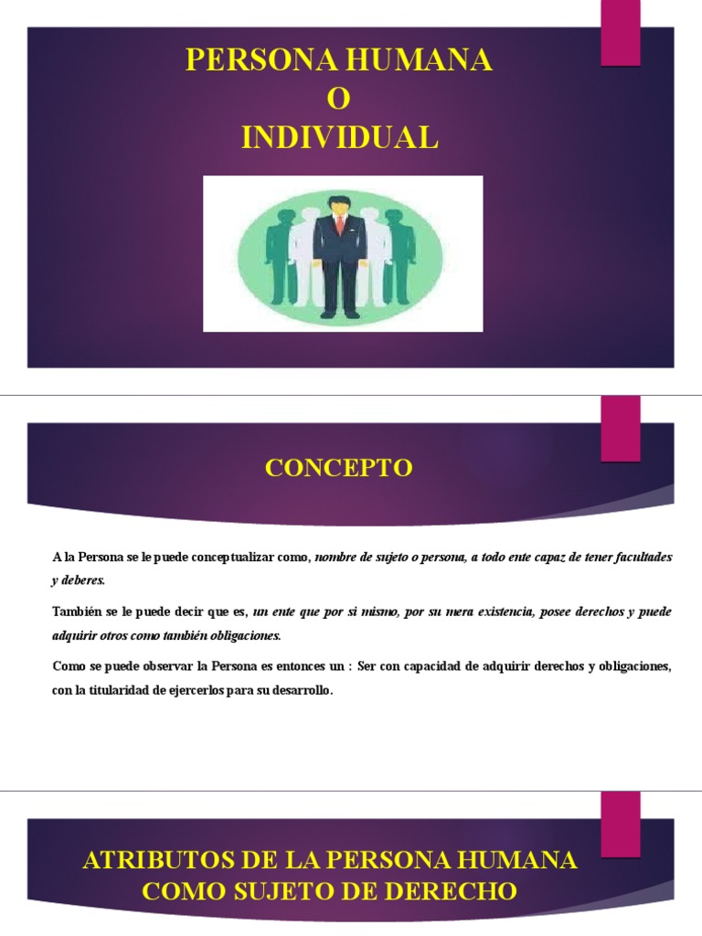 Persona Individual y Juridica | PDF | Instituciones sociales | Ciencias ...
