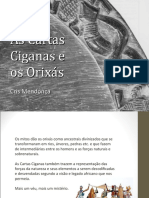 Os Orixás e as Cartas Ciganas