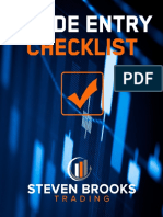 Steven Brooks Trade Entry Checklist