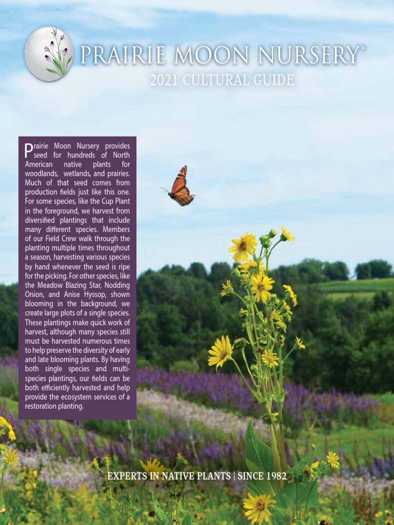 Prairie Moon Nursery 2021 Cultural Guide Insert | PDF | Seed | Germination