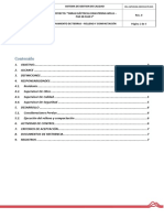 Procedimientos de control de calidad relleno