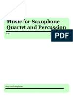 Cuarteto de Saxos y Marimba