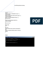 Program To Find The Location of The Key Value in An Array