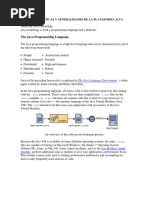 TUTORIAL About The Java Technology