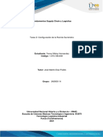 Tarea 2 - Yenny Hernandez Configuracion de La Red de Suministro