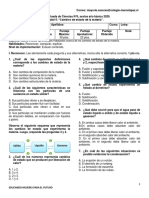 Ciencias 6°basico Guía Semana33