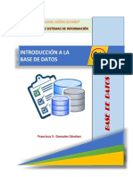 Leccion 01 Base de Datos I