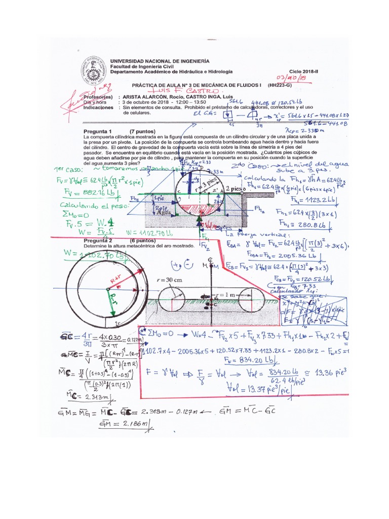 Solucionario 3PA HH223G 2018II | PDF