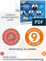 Candidatos Consejo Departamental Junín 2022-2024