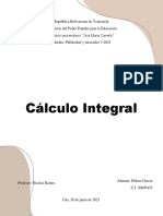 Trabajo Escrito - Calculo Integral (Milena Garcia)