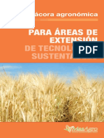 Bitácora Agronómica PARA ÁREAS DE EXTENSIÓN DE TECNOLOGÍAS SUSTENTABLES