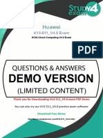 Huawei: H13-511 - V4.0 Exam