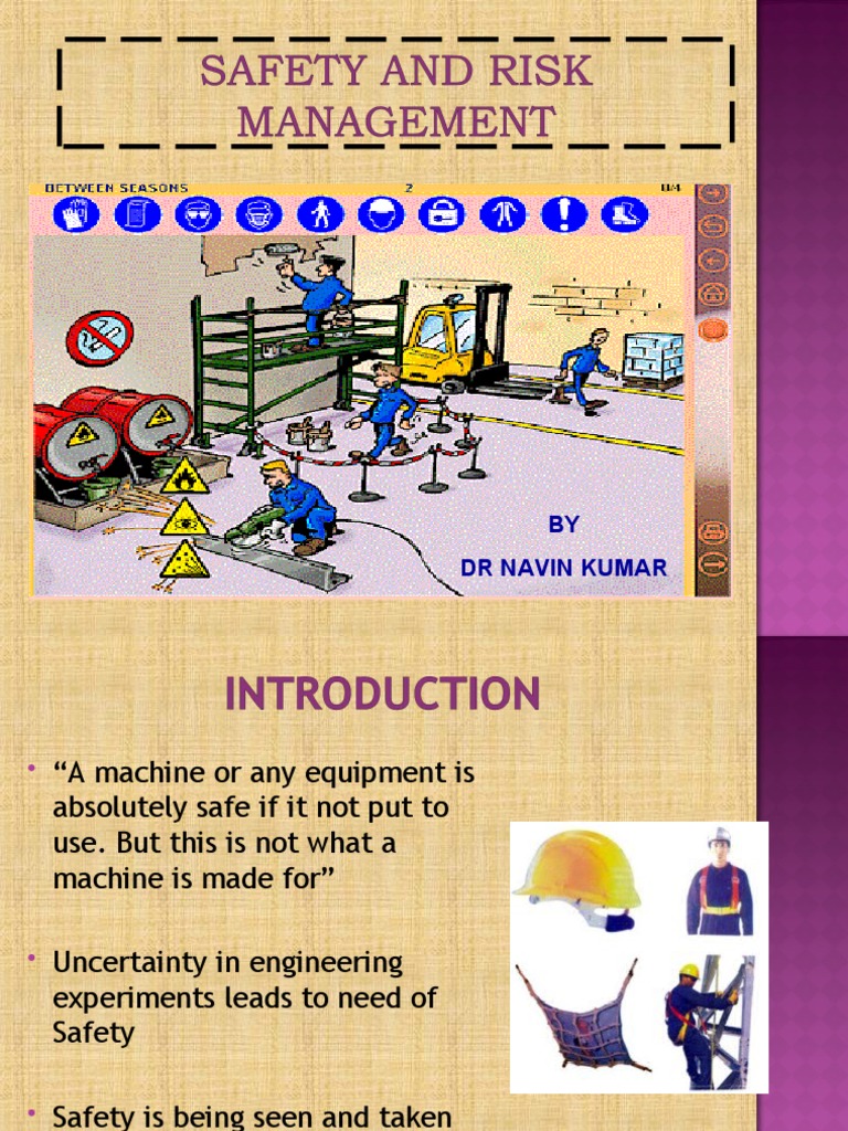 Understanding Safety and Risk Assessment | PDF
