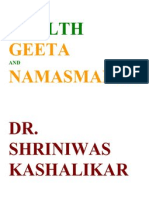 Health Geeta and Namasmaran Dr Shriniwas Kashalikar