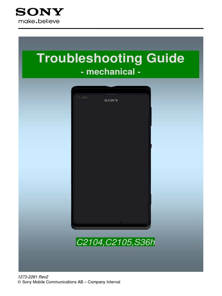 Troubleshooting Guide: - Mechanical | PDF | Electrical Connector ...