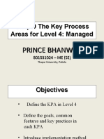 Chap.9 The Key Process Areas For Level 4