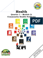 Health: Quarter 1 - Module 2: Community Health Problems