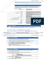 Philips CT - Site Inspection/Pre-Installation Checklist