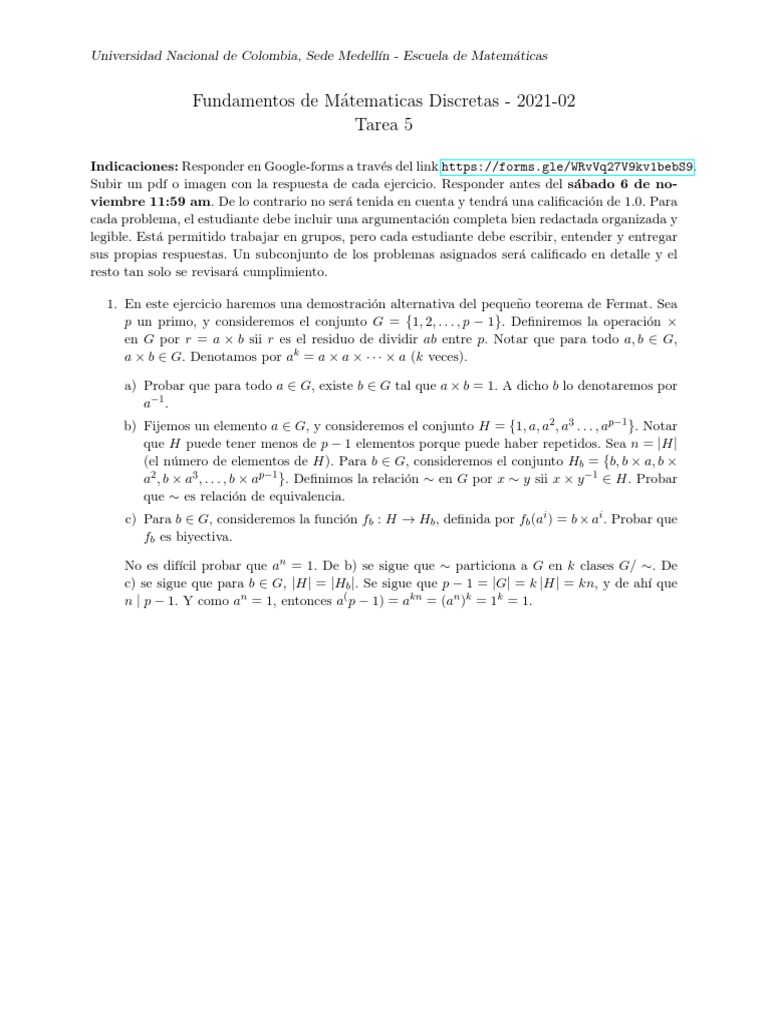 Tarea 05 | PDF | Métodos y materiales de enseñanza