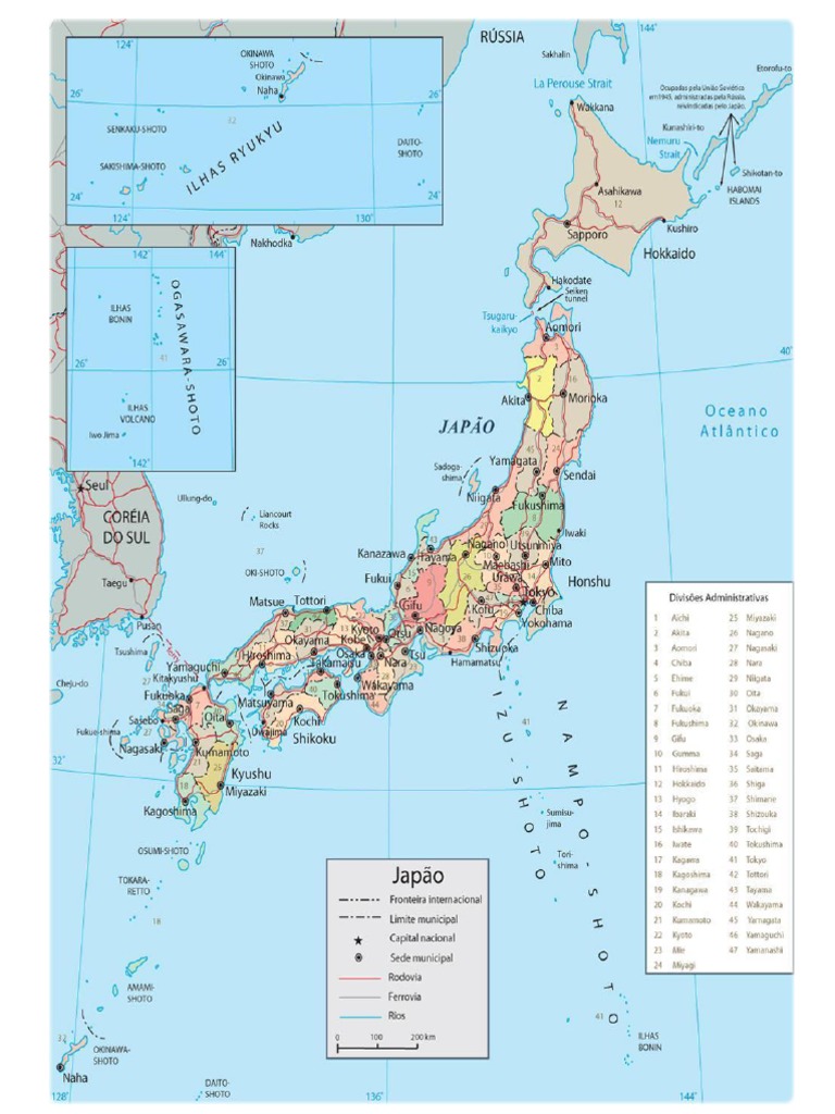 Japão Mapas | PDF