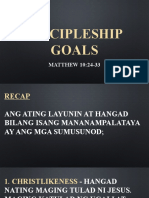Discipleship Goals 2