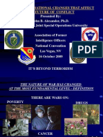 Presented By: John B. Alexander, Ph.D. Senior Fellow: Joint Special Operations University