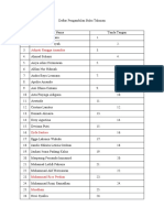 Daftar Pengambilan Buku Tahunan IPS 3