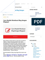 Cara Mudah Membuat Blog Dengan Blogspot - Programming Blogspot