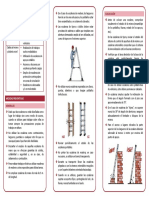 Riesgos y recomendaciones de seguridad en el empleo de escaleras portátiles