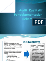 5. Audit  Kualitatif Pendokumentasian