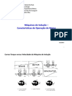Máquinas de Indução - Características de Operação Do Motor