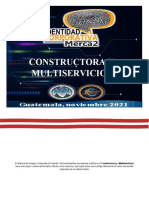 Manual Identidad Corporativa Constructora y Multiservicios