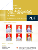 Laporan Akhir Pelaksanaan Praktik Kerja Lapangan (Pkl) Sistem Penyelenggaraan Makanan Institusi (Spmi)