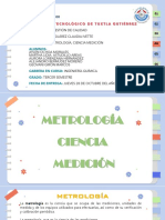 Metrología Ciencia Medición
