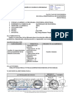 Diseño de sesión de aprendizaje sobre materiales en la industria