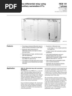 Bus Bar Protection Procedure | PDF | Transformer | Relay
