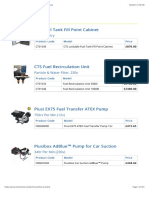 CTS Fuel Tank Fill Point Cabinet Centre Tank Services