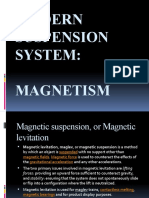 MODERN SUSPENSION SYSTEM: MAGNETIC LEVITATION