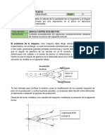 Lect. 2. ÁNGULO ENTRE DOS RECTAS