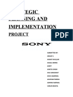 Strategic Planning and Implementation: Project